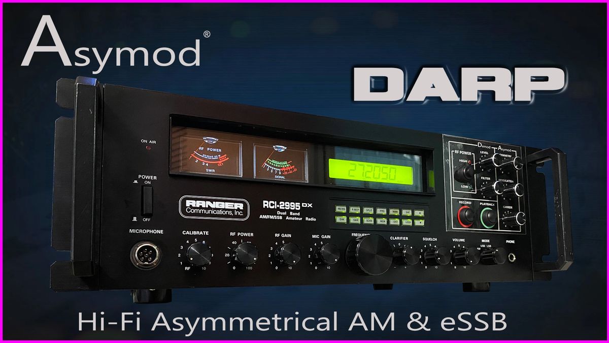 Asymod Ranger RCI2995 DXCF DARP (Front Panel Asymod, Demod, Recorder